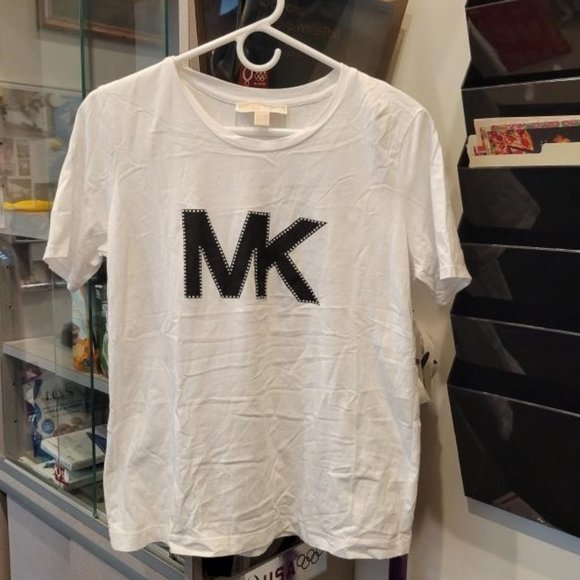 Michael Kors Studded Tee M - Picture 1 of 3